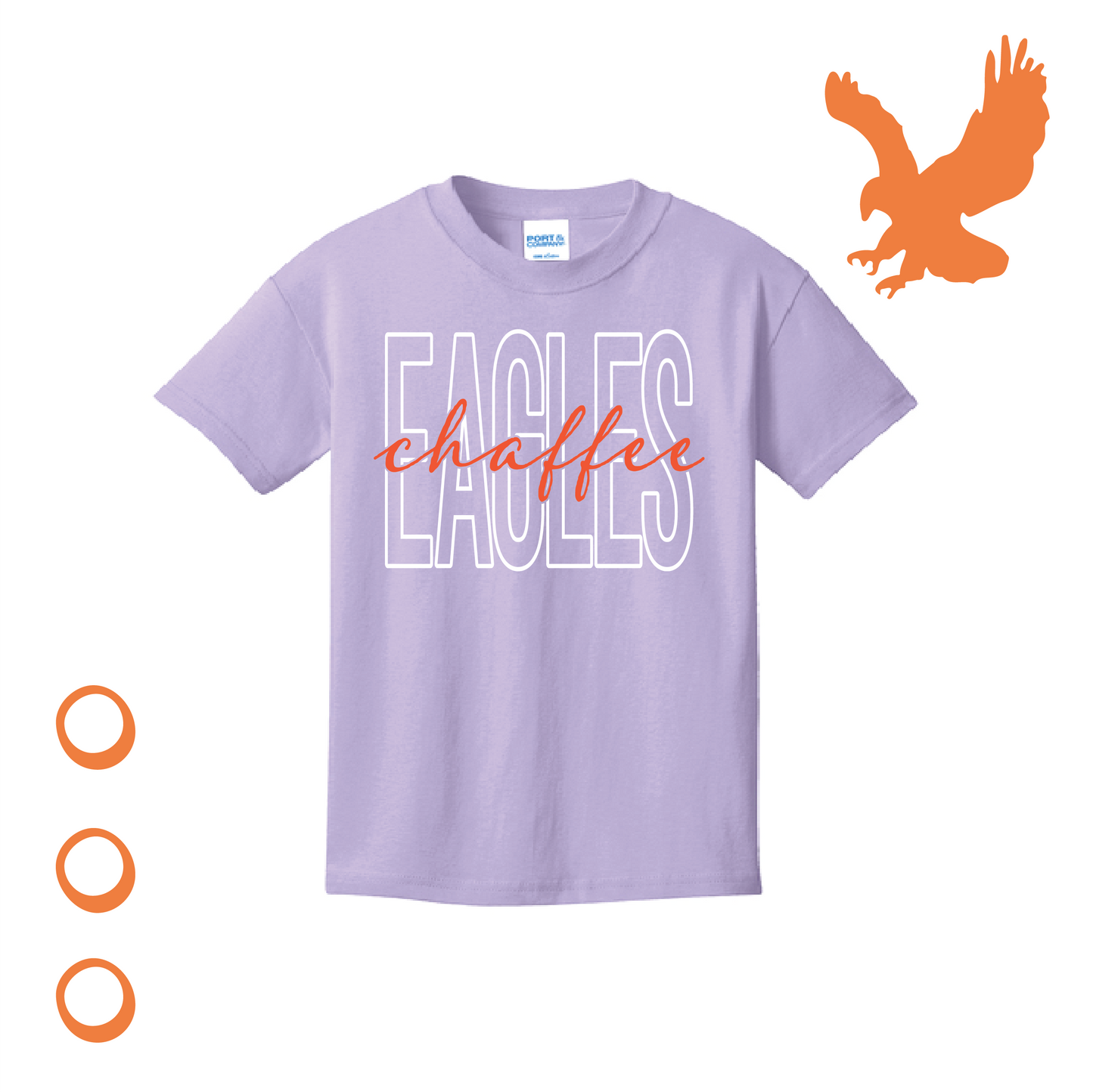 YOUTH Flag Tee Lavender