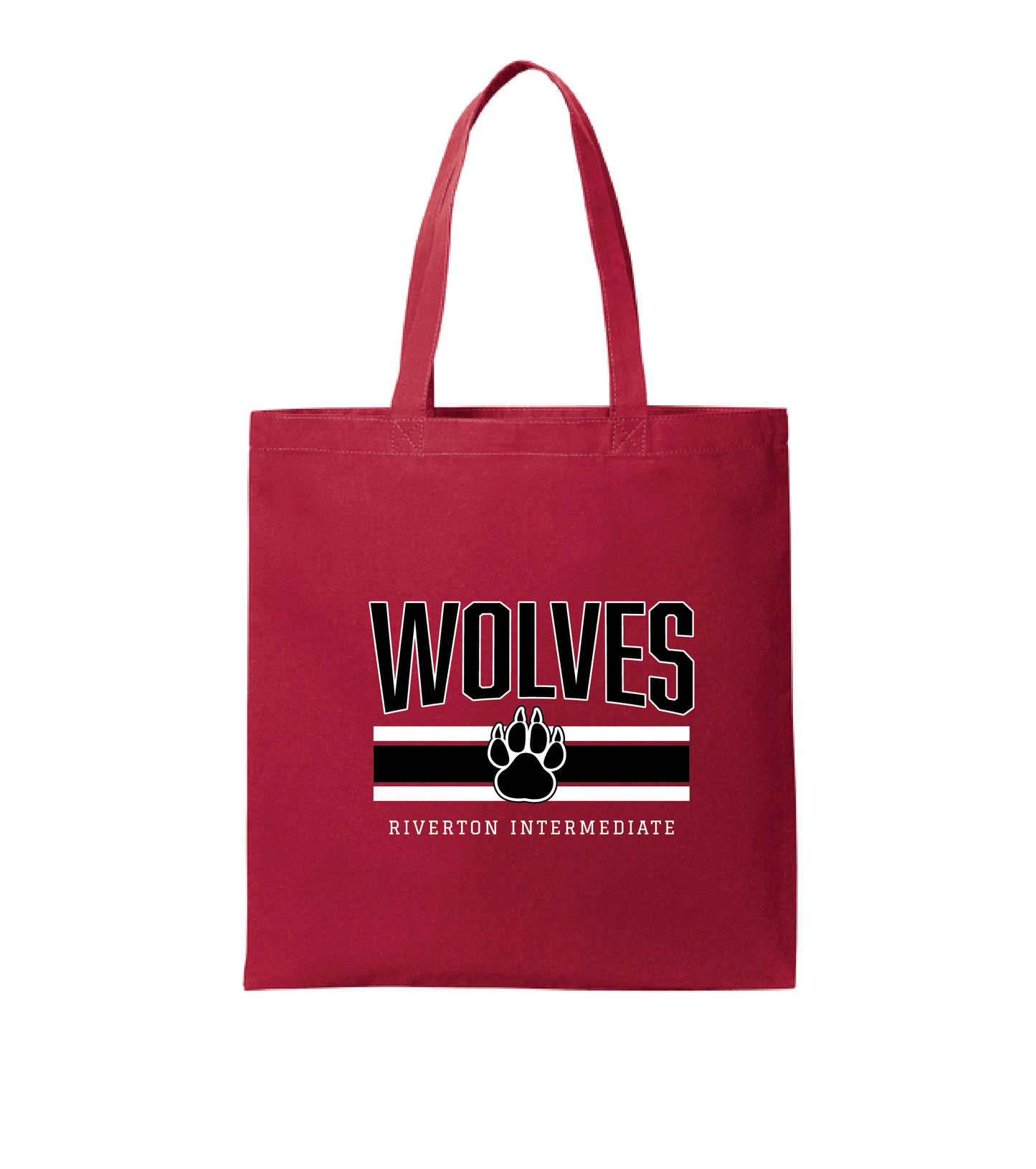 Wolves Red Tote Bag