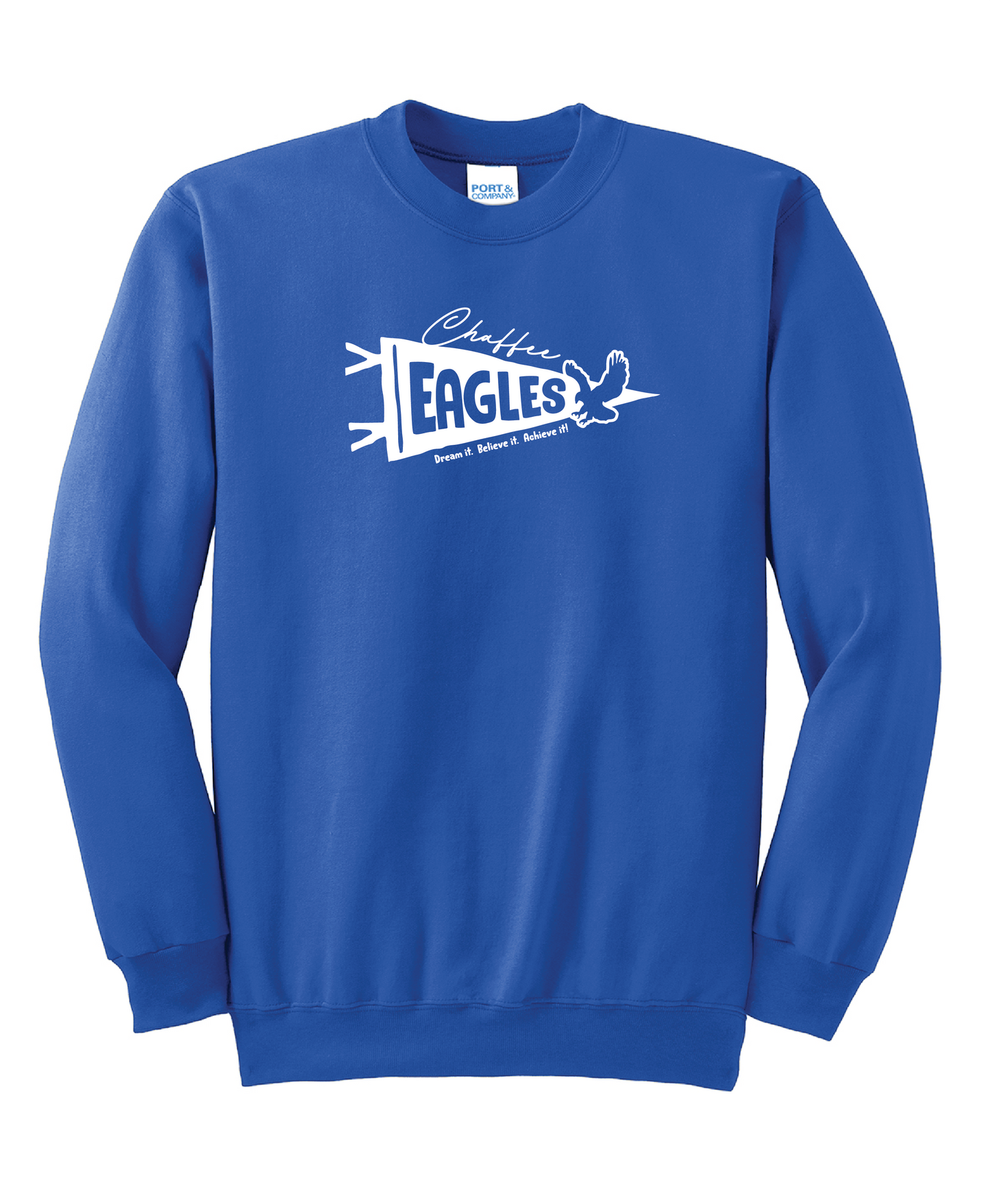Flag Crewneck Royal