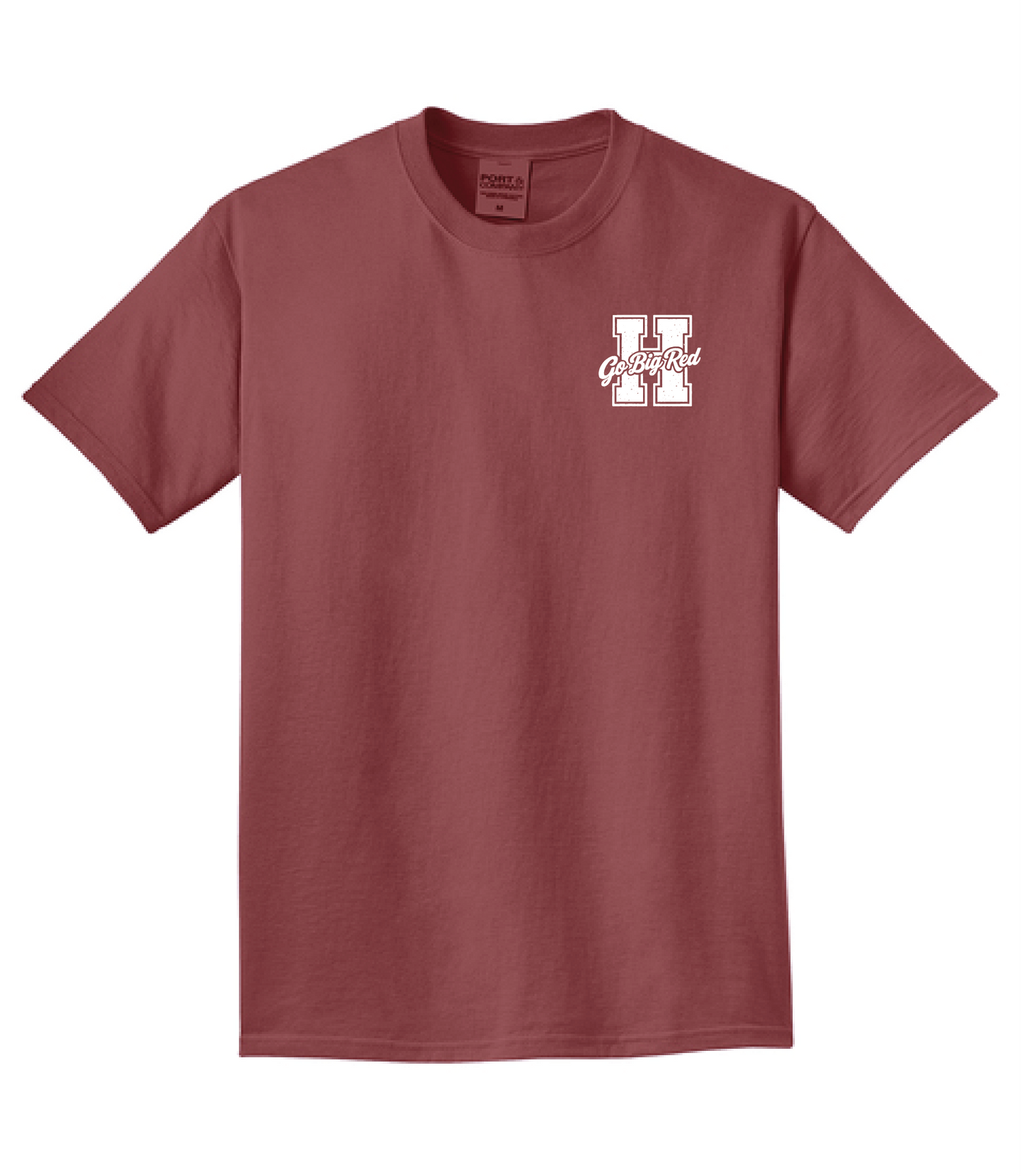 Go Big Red Short Sleeve Tee Shirt
