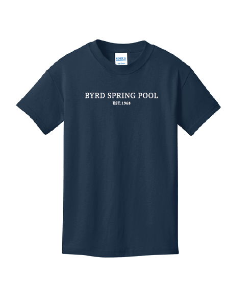Byrd Spring Pool Est. Cotton Tee