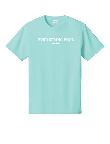 Byrd Spring Pool Est. Cotton Tee