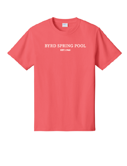 Byrd Spring Pool Est. Cotton YOUTH Tee