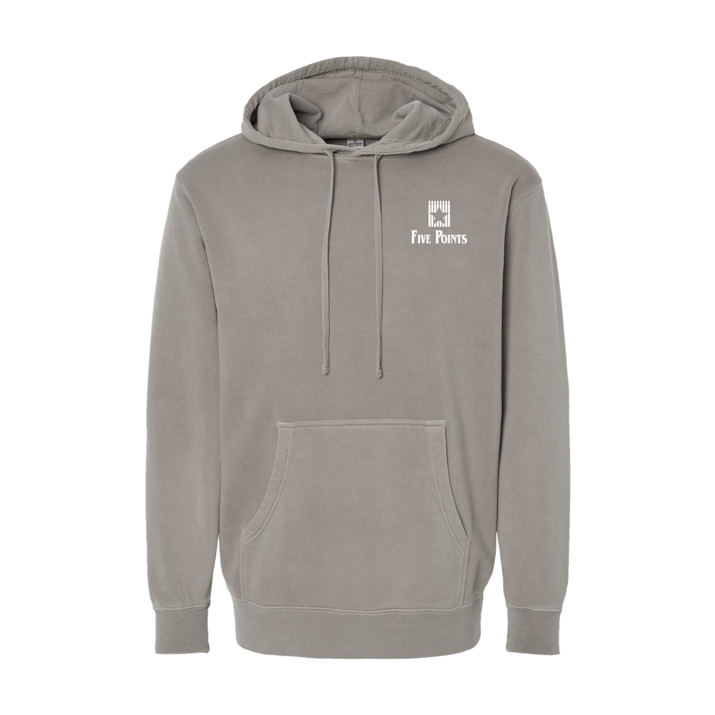 Midweight Pigment-Dyed Hooded Sweatshirt