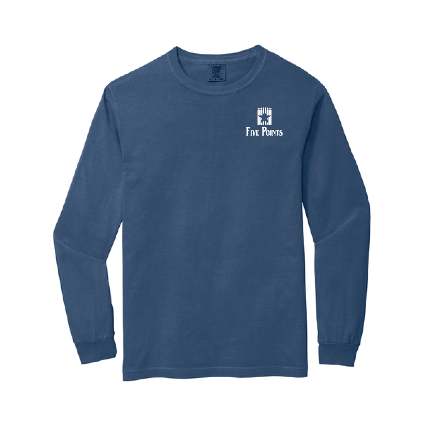 Comfort Colors "Five Points" Long Sleeve Tee Shirt