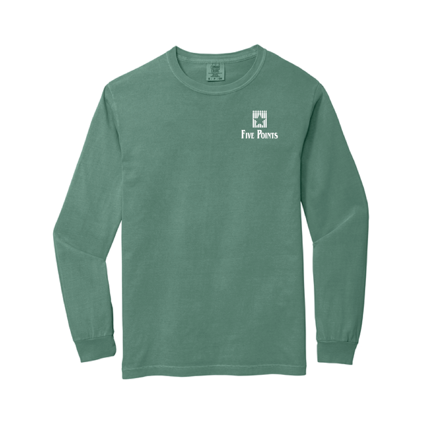 Comfort Colors "Five Points" Long Sleeve Tee Shirt