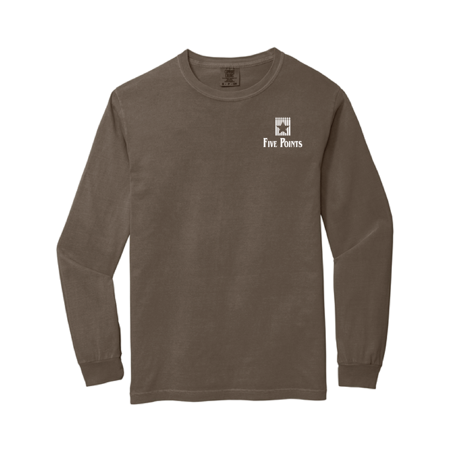 Comfort Colors "Five Points" Long Sleeve Tee Shirt