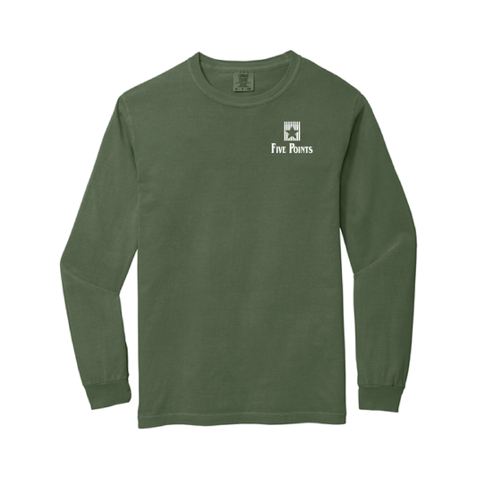 Comfort Colors "Five Points" Long Sleeve Tee Shirt