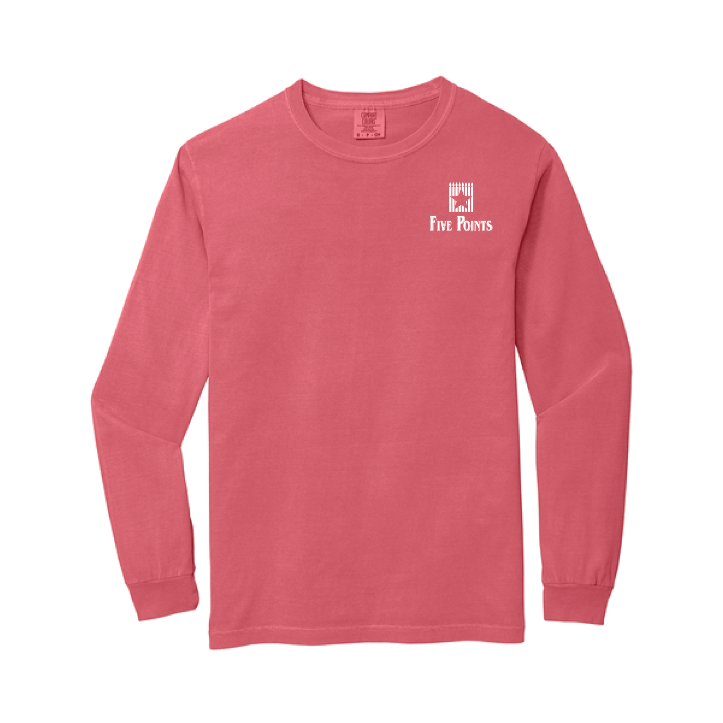Comfort Colors "Five Points" Long Sleeve Tee Shirt
