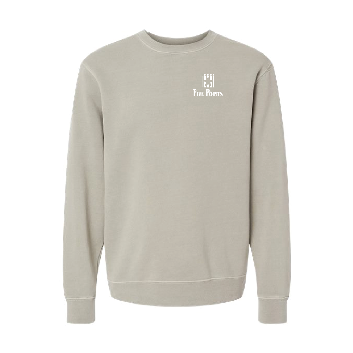Midweight Pigment-Dyed Crewneck