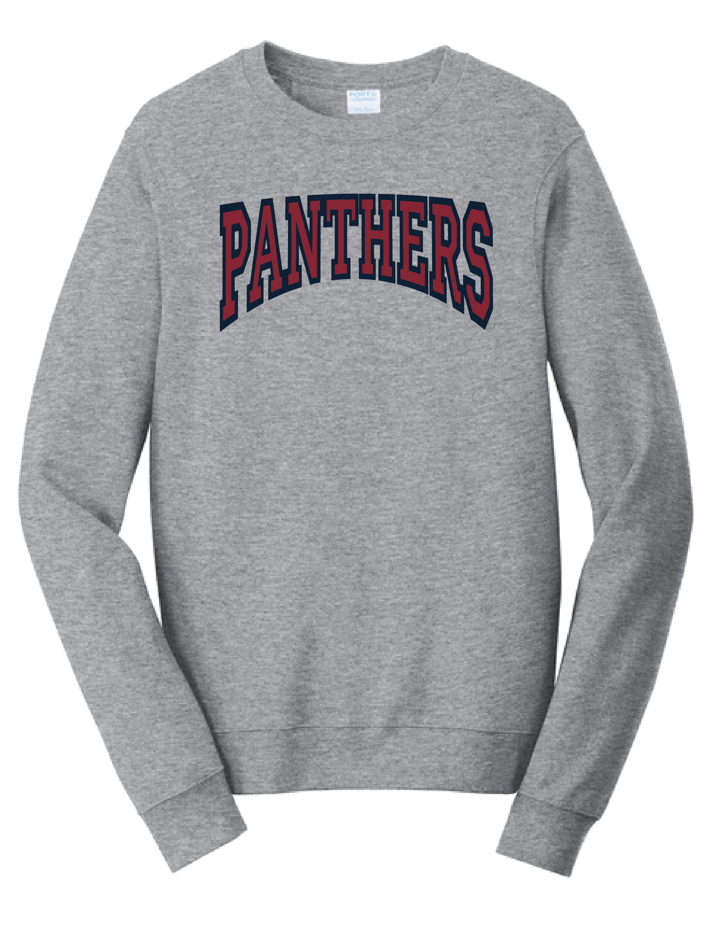 Heather Gray Panthers Crewneck