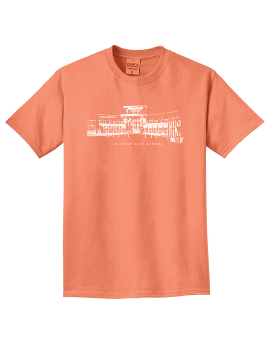 Grissom Building Sketch Tee