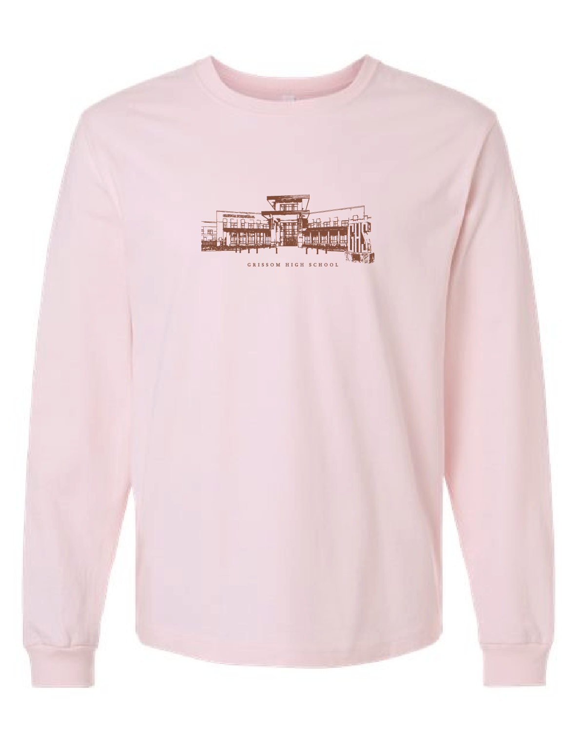 Grissom Building Sketch Long sleeve