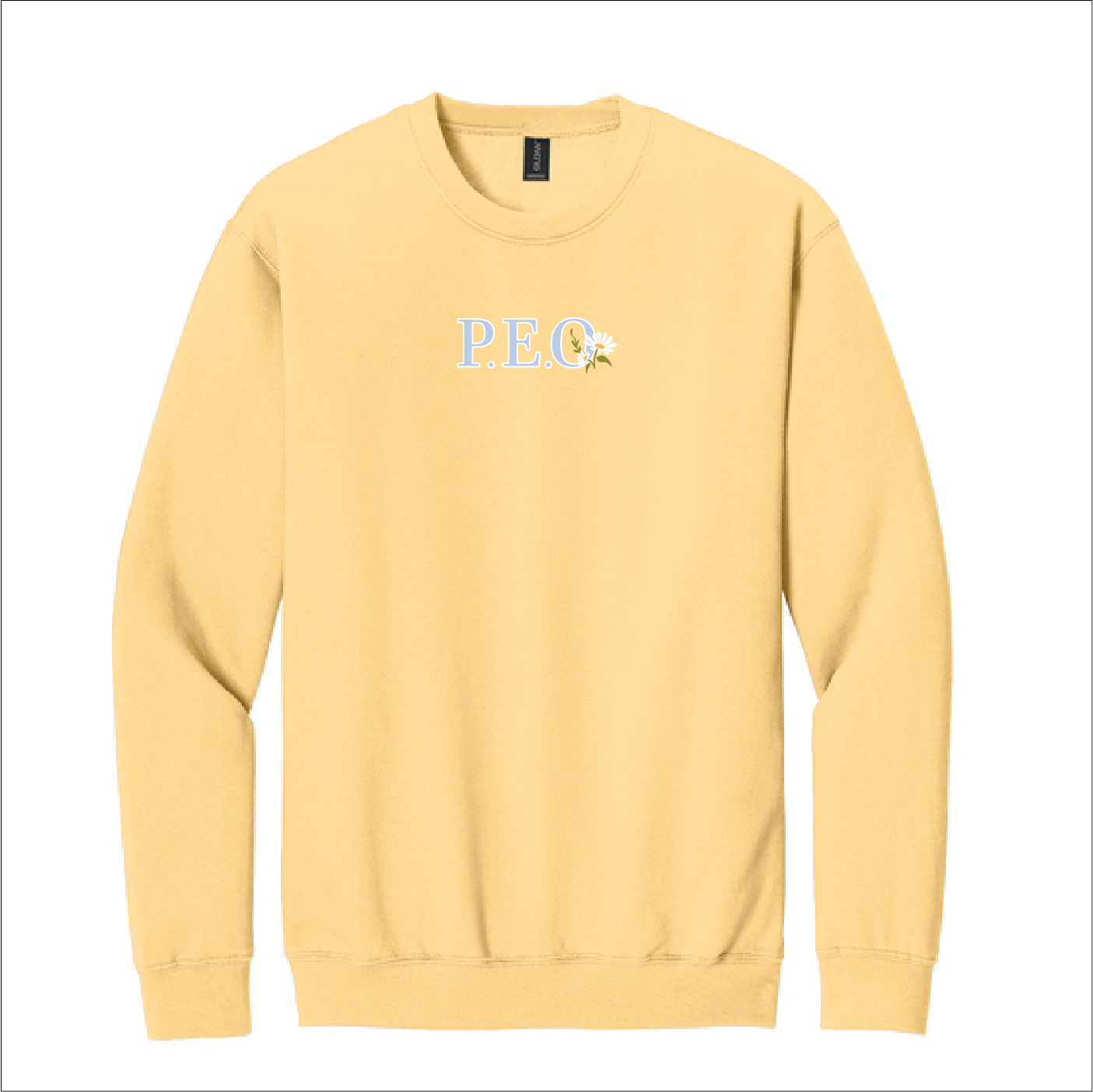 Softstyle Embroidered Crewneck