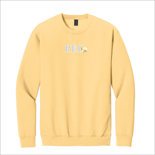 Softstyle Embroidered Crewneck