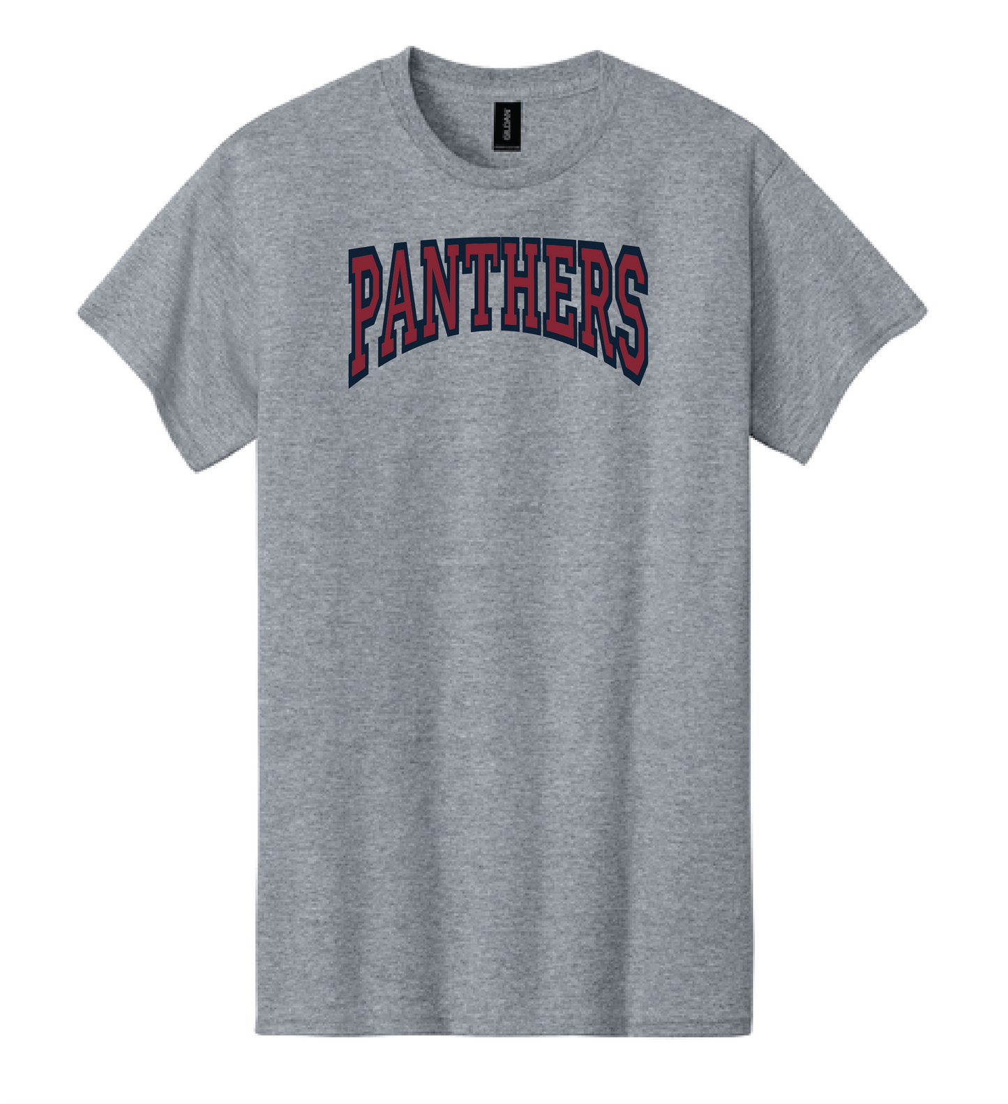 HHS Panthers Sport Gray Short Sleeve Tee