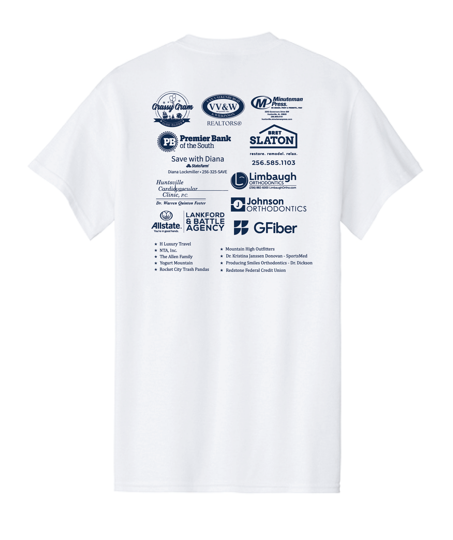 White Panthers Short Sleeve Tee