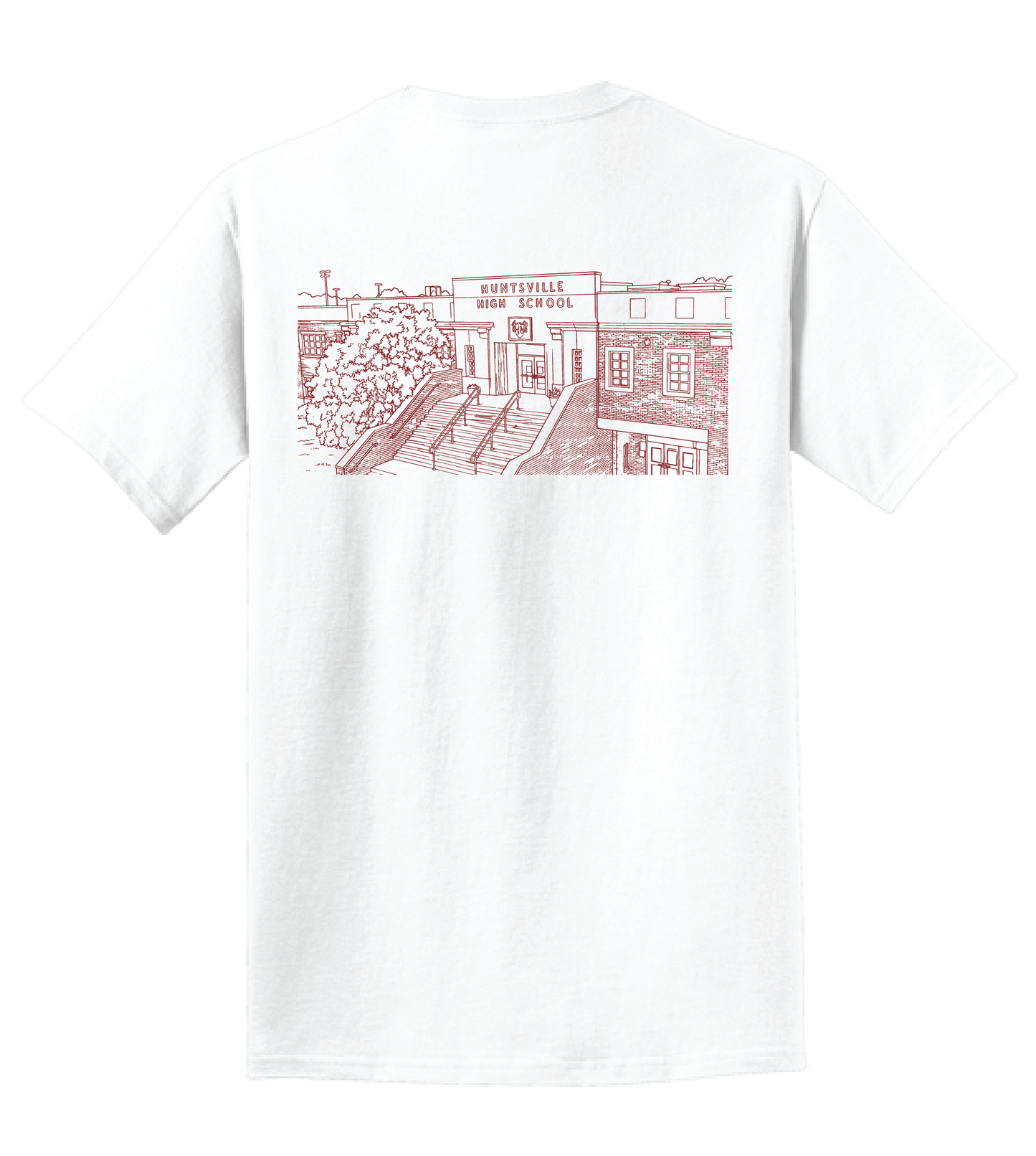 HHS Building White Short Sleeve Tee